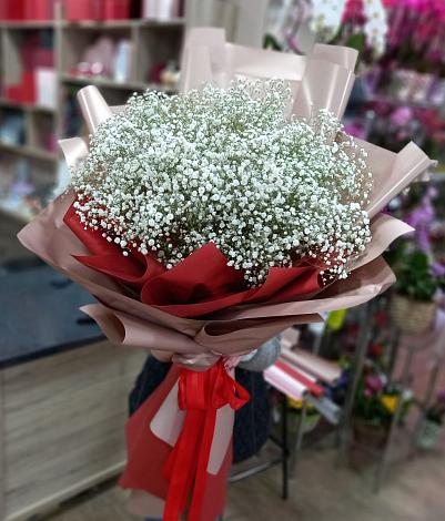 Букет цветов из: Гипсофила в Цемдолина